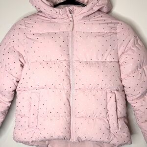 Swiss tech size m Warm winter jacket for a girl, pink